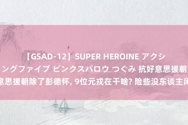 【GSAD-12】SUPER HEROINE アクションウォーズ 超翼戦隊ウィングファイブ ピンクスパロウ つぐみ 抗好意思援朝除了彭德怀, 9位元戎在干啥? 险些没东谈主闲着, 陈毅最霸气